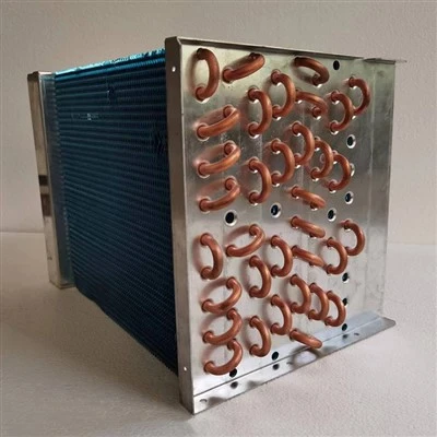HVAC koperen buis aluminium vinnen condensor