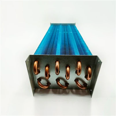 Multifunctionele koperen buis aluminium lamellenverdamper